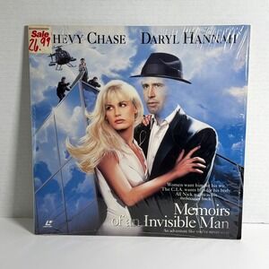Memoirs of an Invisible Man LaserDisc 1992 Chevy Chase Daryl Hannah Widescreen